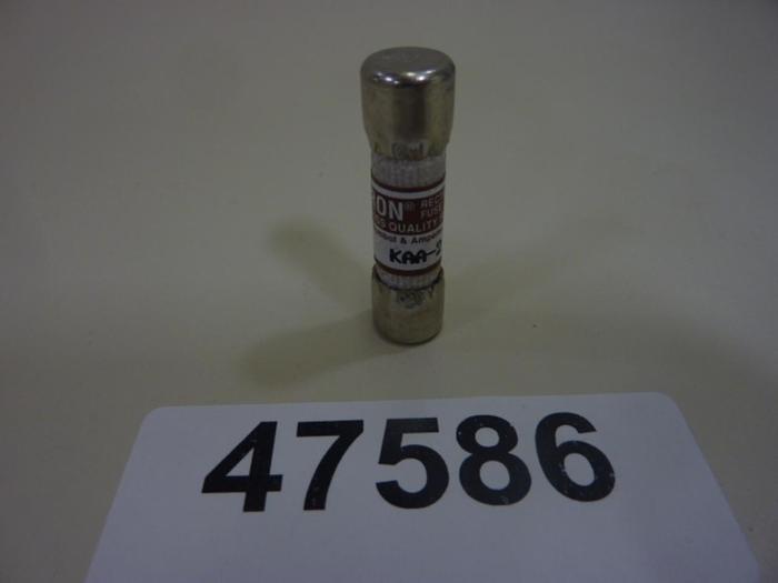 Used TRON / BUSSMANN 2 Amp Fuse KAA-2 #47586