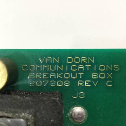 Used CINCINNATI MILACRON Communications Breakout Board 307308 #92750