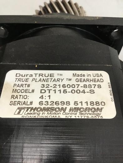 Used THOMPSON Gearbox DT115-004-S #134942
