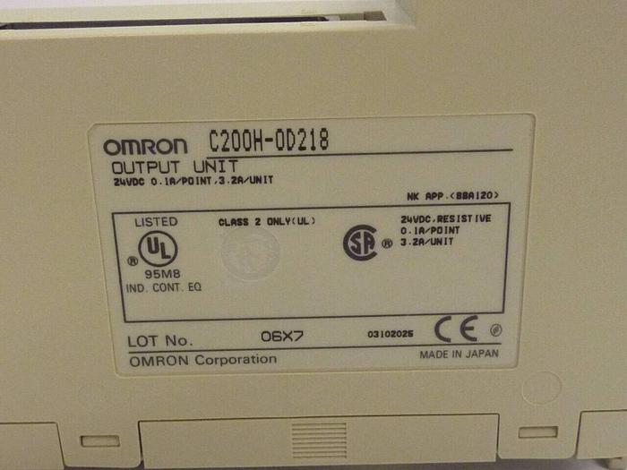 Used OMRON Output Module C200H-OD218 USED