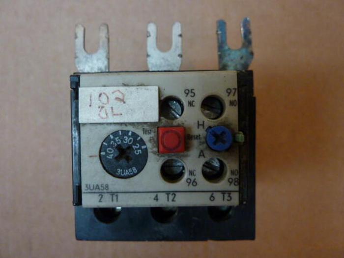 Used SIEMENS Overload Relay 3UA58 13-2E #27481