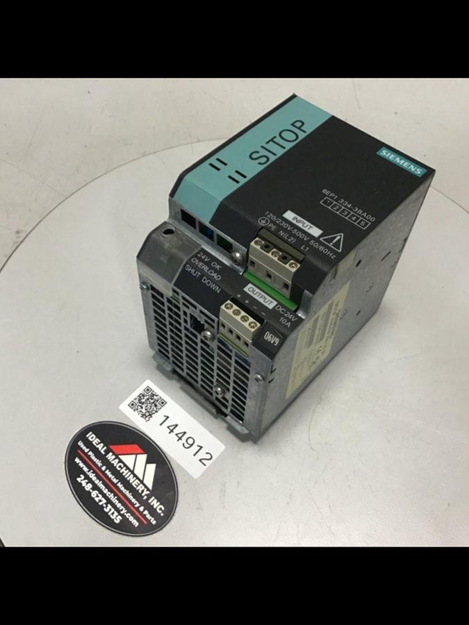 Used SIEMENS Power Supply 6EP1 334-3BA00 Used #144912