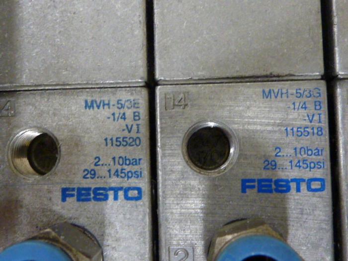 Used FESTO Control Block / Valve Terminal IFB8-02 #52775