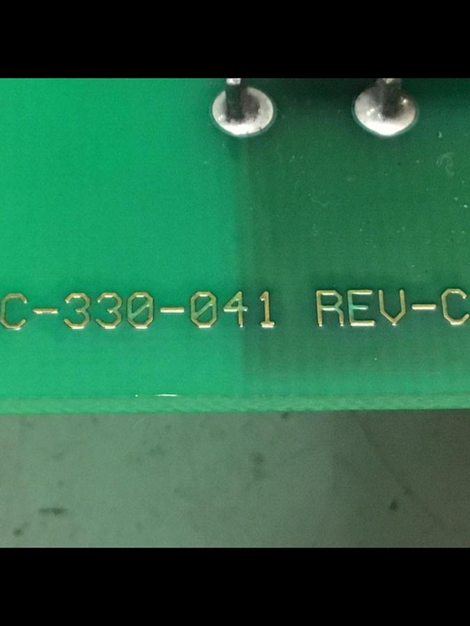 Used VAN DORN Circuit Board 330041 PC330-041 Used