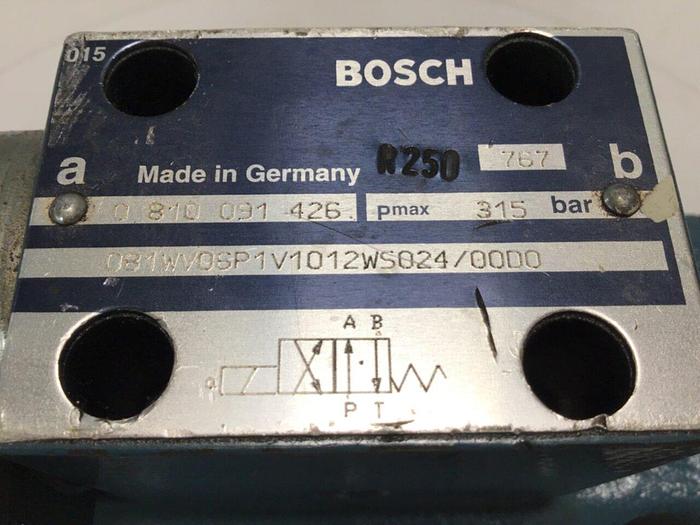 Used BOSCH Valve 0 810 091 426 USED
