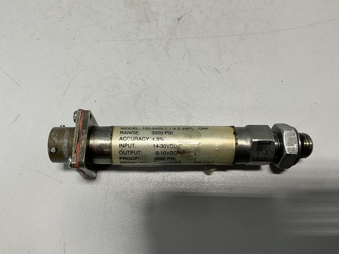 Used NOSHOK 100.3000.1.1.5.3.3SPL.ORF