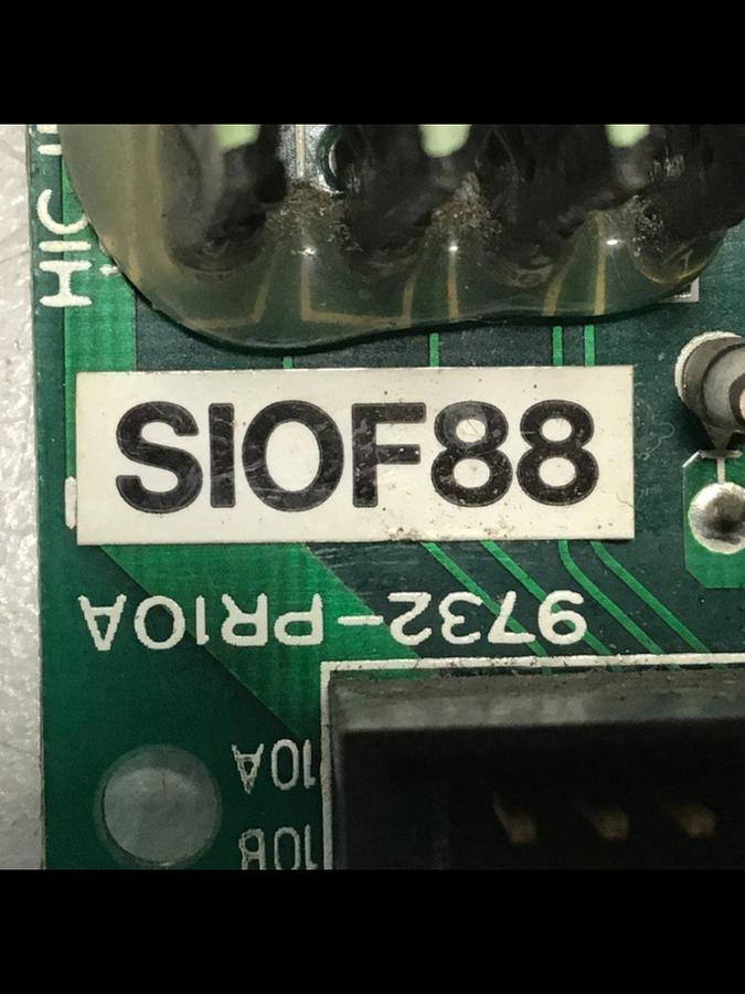 Used STAR AUTOMATION Circuit Board SIOF88 9732-PR10A USED