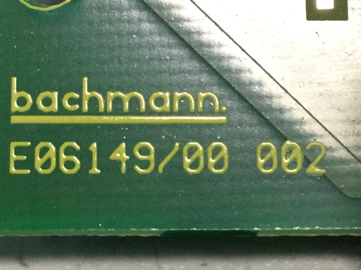 Used BACHMANN ELECTRONIC Output Card CA16/P2.5S E06149/00 002 #103097