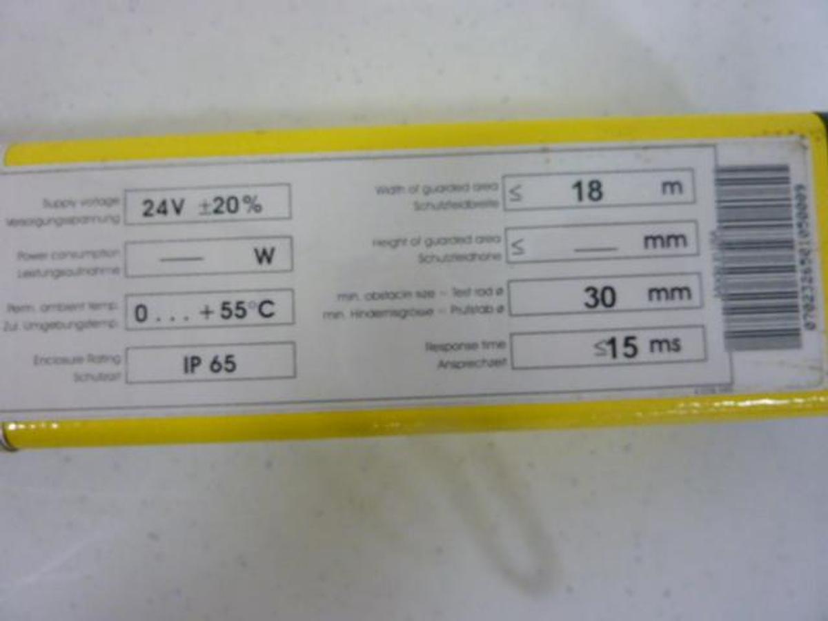 Used SICK OPTIC ELECTRONIC Light Curtain Receiver FGSE 1200-221 #49847