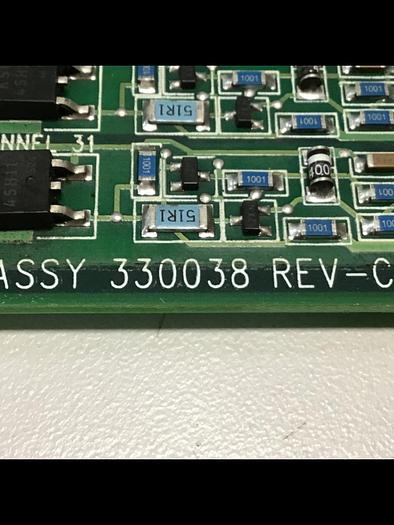 Used VAN DORN Pathfinder DC Output Board PC330-038 Used