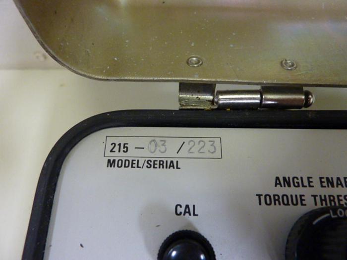 Used GSE Torque-Angle Monitor Tester 215 #56772