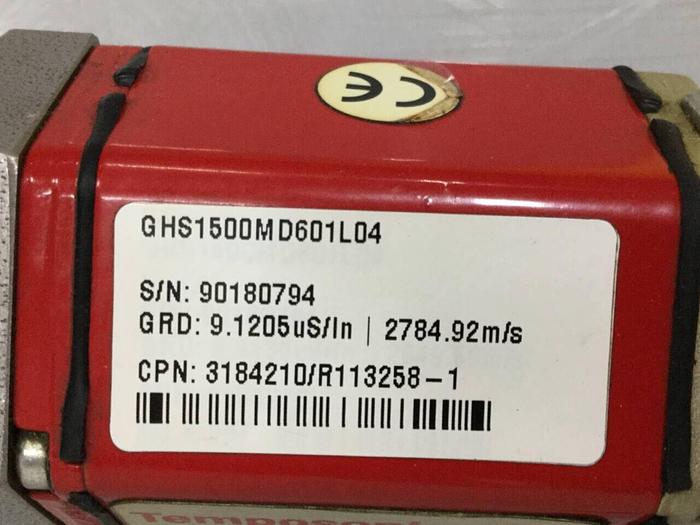 Used TEMPOSONICS INC Linear Transducer GHS1500MD601L04 USED