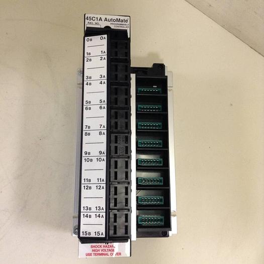 Used RELIANCE ELECTRIC Automate Digital I/O Rail 45C1A #71471