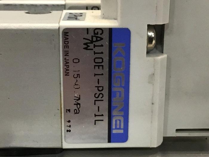 Used KOGANEI Block w/ Valves PBM6P-3W #120968