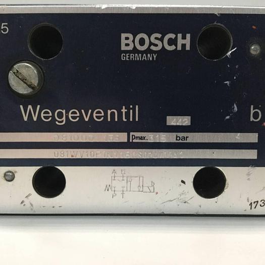 Used BOSCH Valve 0 810 001 136 #91448