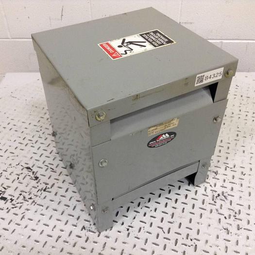 Used WATERTOWN TRANSFORMER CO 5 kVA Transformer XFMU200021 #84325