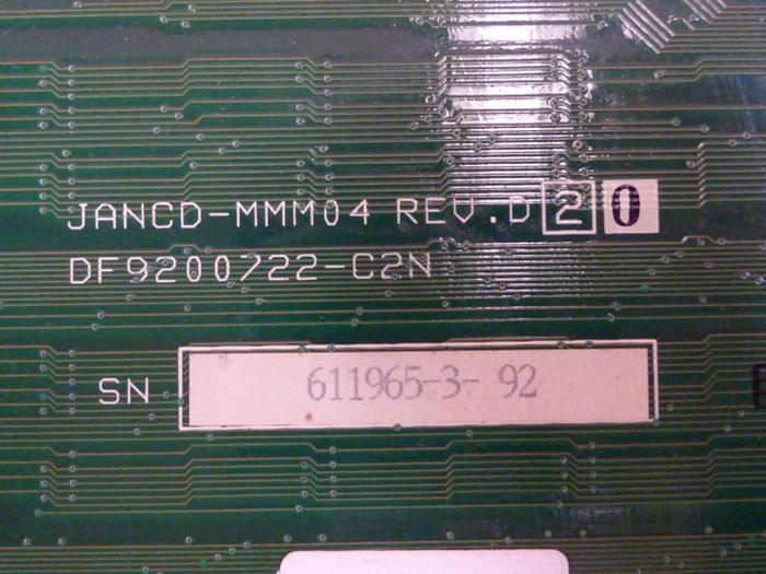 Used YASKAWA Card Module JANCU-MCP02B #66204