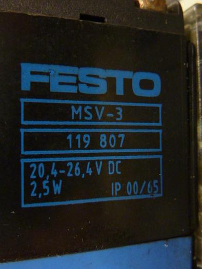 Used FESTO Control Block / Valve Terminal IFB8-02 #52781
