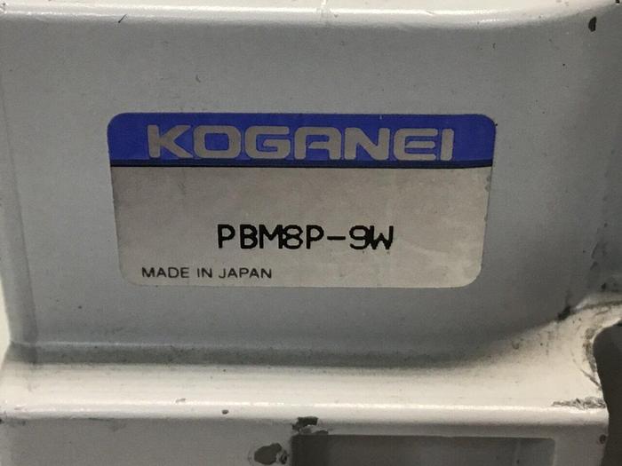 Used KOGANEI Manifold with Valve PBM8P-9W #120992