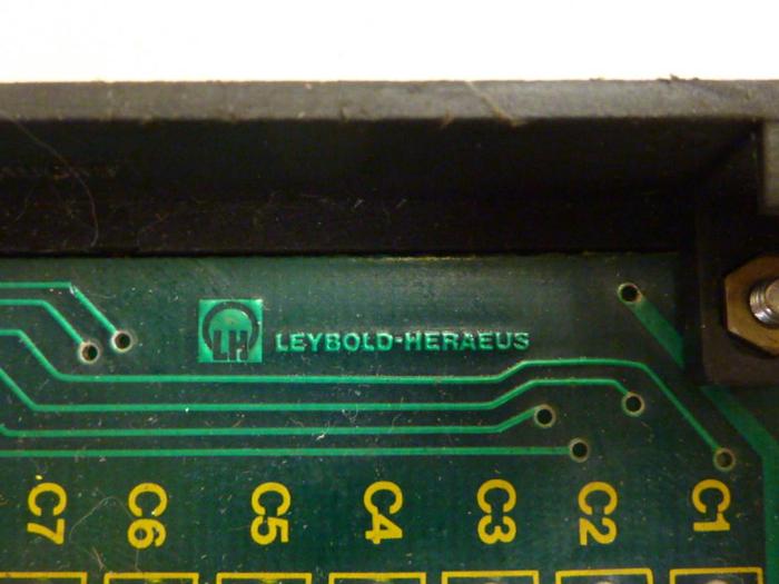 Used LEYBOLD HERAEUS Circuit Board RRK02 #56617