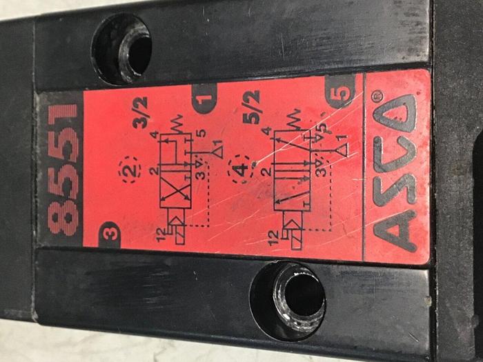 Used ASCO Valve WT8551A1MS #132444