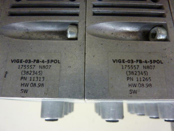 Used FESTO Control Block w/ Valves IFB8-03 #52794