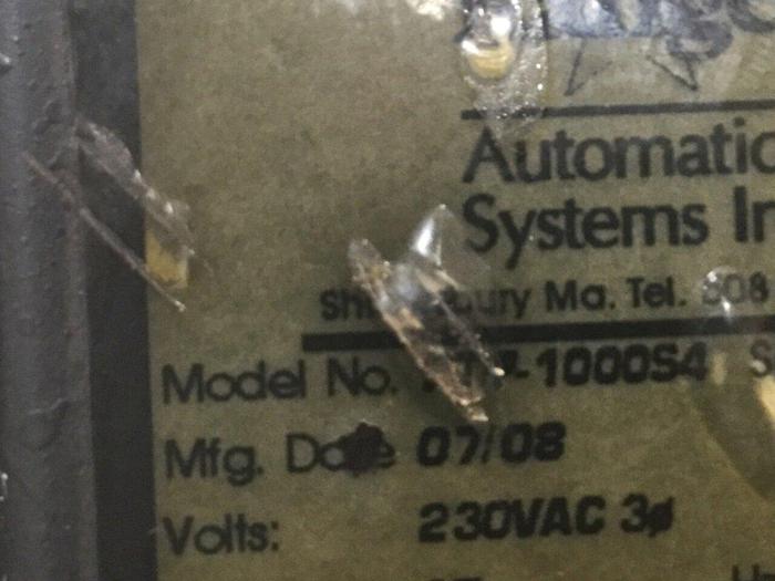 Used RANGER AUTOMATION SYSTEMS Wiring Harness RT/F1000S4 #105332