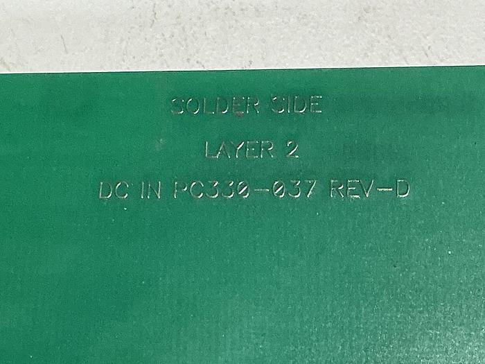 Used VAN DORN ASSY 330037 REV-D