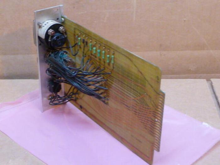 Used RELIANCE ELECTRIC Voltmeter Tester Card 0-51811-1 #34573