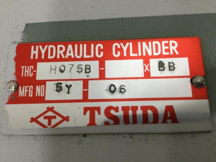 Used TSUDA Hydraulic Cylinder THC-H075B-BB Used