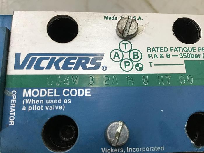 Used VICKERS DG4V-3-2A-M-U-H7-60 Valve Used #141655