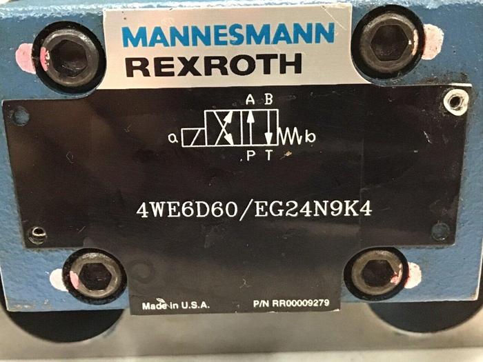 Used REXROTH Directional Valve 4WE6D60/EG24N9K4 Used