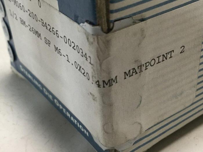 STERLING DIE BoltMaker Die 2 Piece Set 4-N2-S6-901 #110197