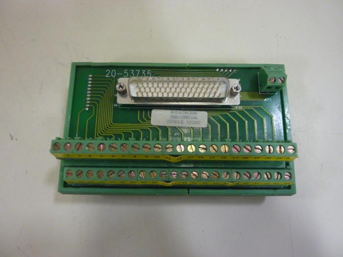 Used ALLEN BRADLEY Breakout Board 2090-U3BB-D44 SER B #64397