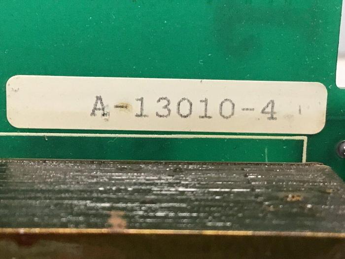 Used BARBER COLMAN Temperature Circuit Board A-13010-4 #118134