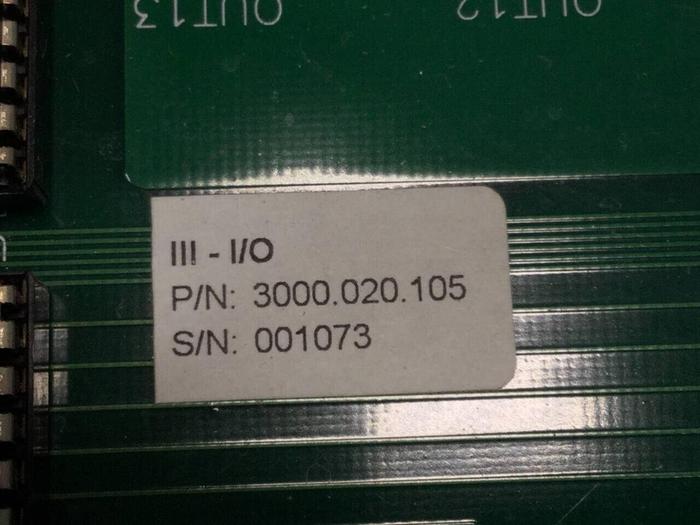 Used AMERICAN MSI Circuit Board 3000.020.105 #106245