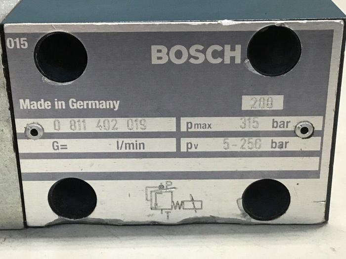 Used BOSCH Proportional Pressure Relief Valve 0 811 402 019 Used