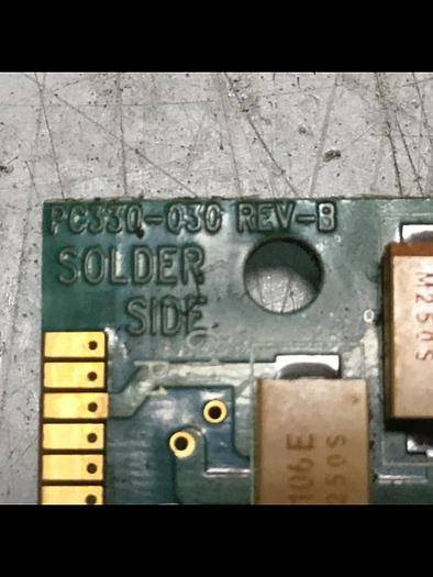 Used VAN DORN Analog Circuit Board 330025 PC330-025 Used