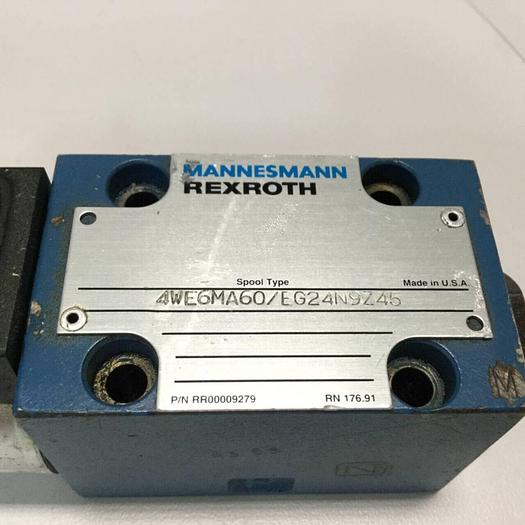 Used MANNESMANN REXROTH Valve 4WE6MA60EG24N9Z45 #97487