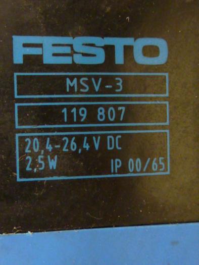 Used FESTO Control Block / Valve Terminal IFB8-02 #52706