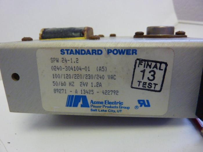 Used ACME ELECTRIC Power Supply SPW24-1.2 #7524