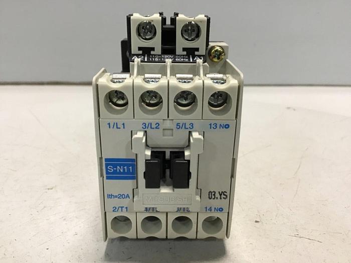 Used MITSUBISHI Magnetic Contactor S-N11 #125458