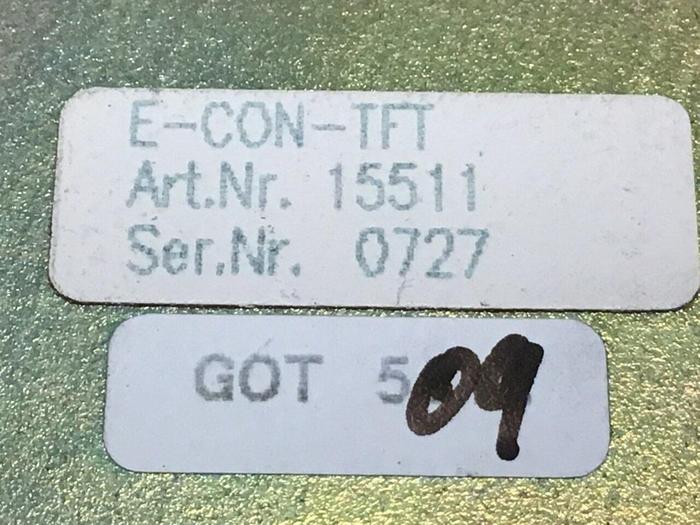 Used ENGEL Operator Panel E-CON-TFT Operator Interface Used