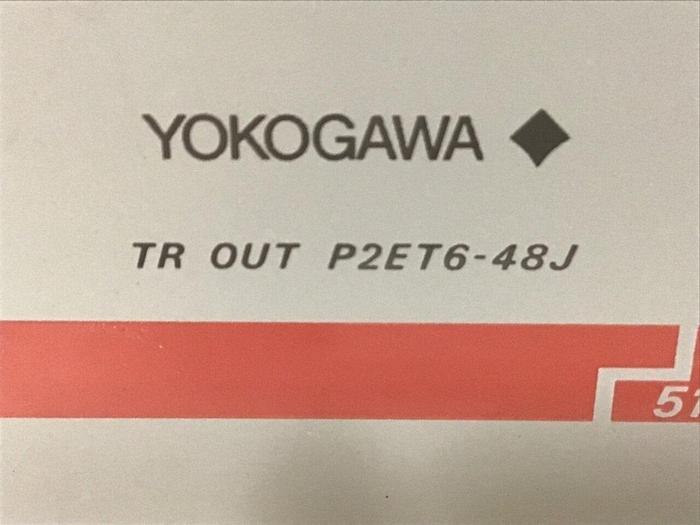Used YOKOGAWA Power Supply TR OUT P2ET6-48J Used #123470