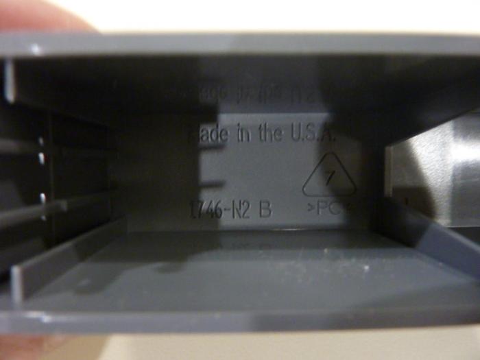 Used ALLEN BRADLEY Card Slot Filler 1746-N2 SER B #85356