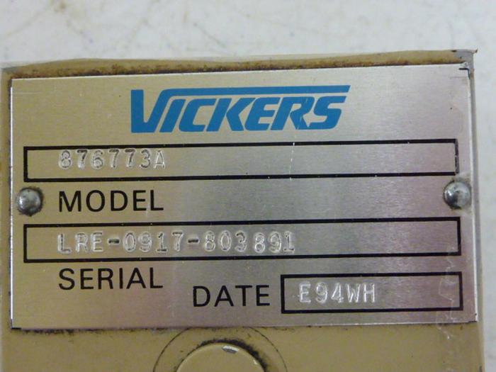 Used VICKERS Valve 876773A #56600