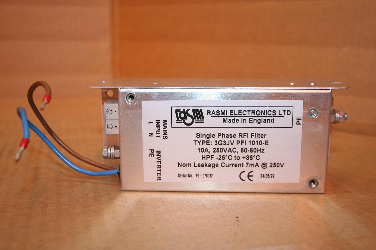 Garblar Rasmi Used RASMI ELECTRONICS Filter TYPE 3G3JV PFI 1010-E Used for Sale a...