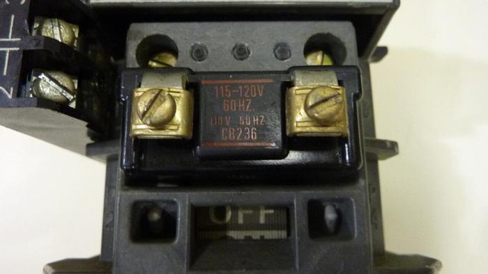 Used ALLEN BRADLEY Starter Size 1 509-BOD SER B W36 #42677