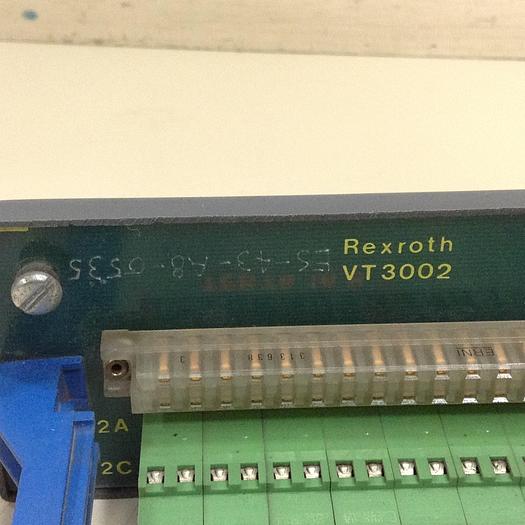 Used REXROTH Card Holder VT3002 #72945