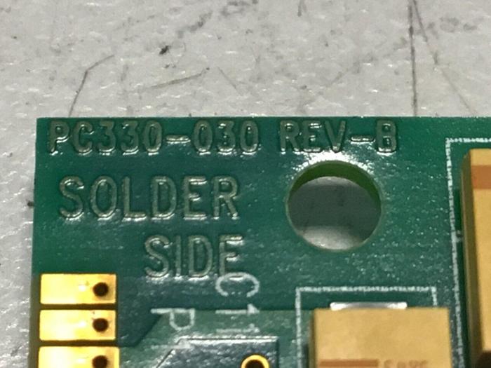 Used VAN DORN Operator Interface Board 330129 PC330-129 330-129 Used